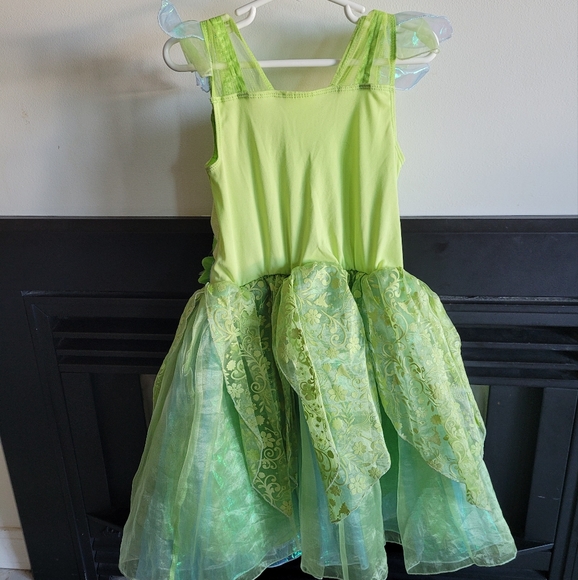 Tinkerbell Dress & Wings - Picture 2 of 10